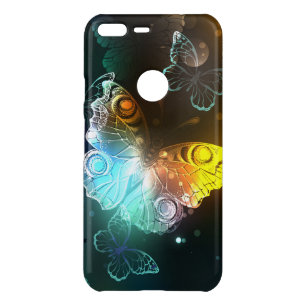 Luminous Butterfly and Night butterflies Uncommon Google Pixel XL Case