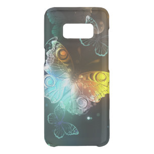 Luminous Butterfly and Night butterflies Uncommon Samsung Galaxy S8 Case