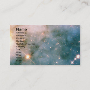 Luminous Carina Nebula Business Card