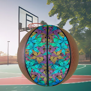 Luminous, colorful stars - stars always fit! Basketball