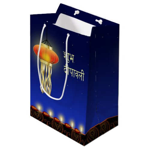 Luminous Diwali Lamp _ Medium Gift Bag