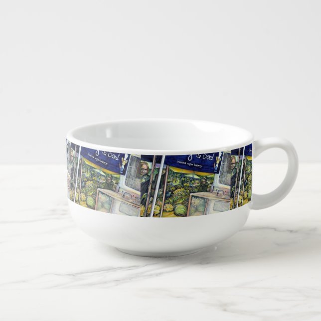 Luminous Equivalent of Passionate Emotion Soup Mug (Left)