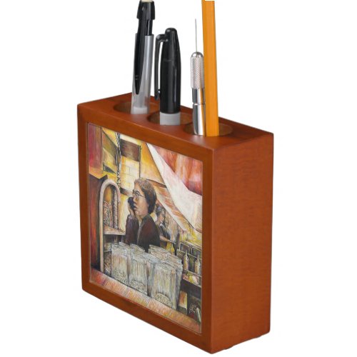 Luminous Equivalent of Passionate Emotions Desk Organizer