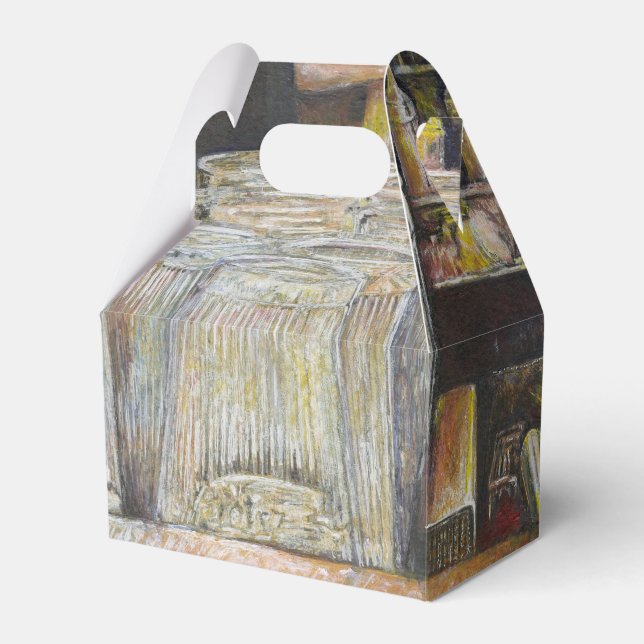 Luminous Equivalent of Passionate Emotions Favor Boxes (Front Side)