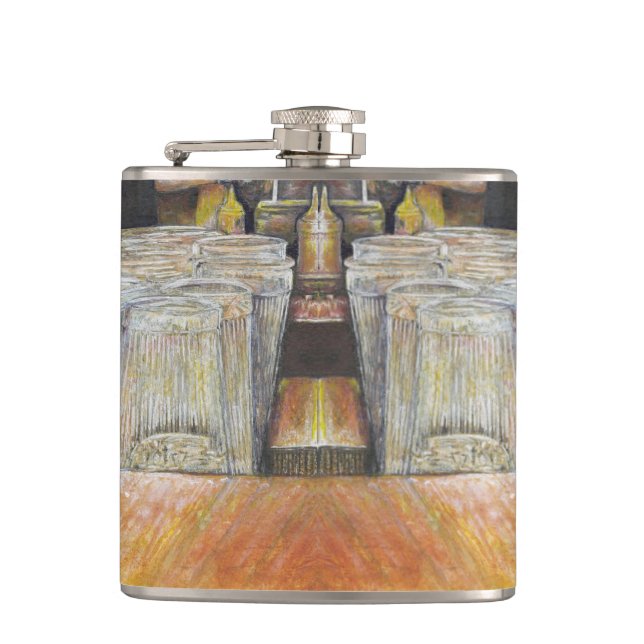 Luminous Equivalent of Passionate Emotions Flask (Front)