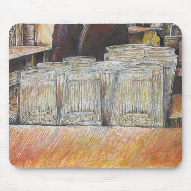 Luminous Equivalent of Passionate Emotions Mouse Pad (Front)