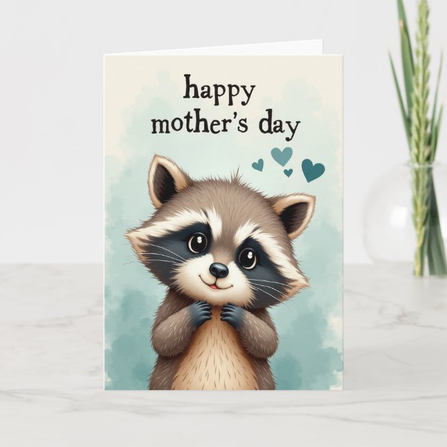 Luminous Eyes Mothers Day Card (Front)