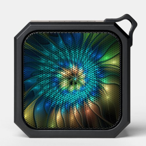 Luminous Fantasy Flower Colorful Abstract Fractal Bluetooth Speaker