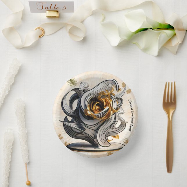 "Luminous Feelings" Paper Bowls (Wedding)