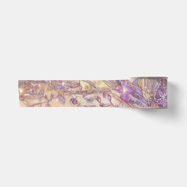 Luminous Forest Satin Ribbon (Front)