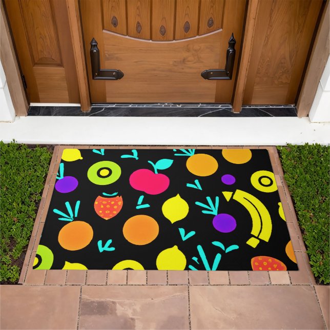 Luminous Fruit Fiesta Doormat (Outdoor)