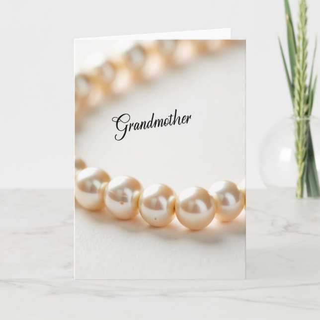 Luminous Grandmothers Day Card (Front)