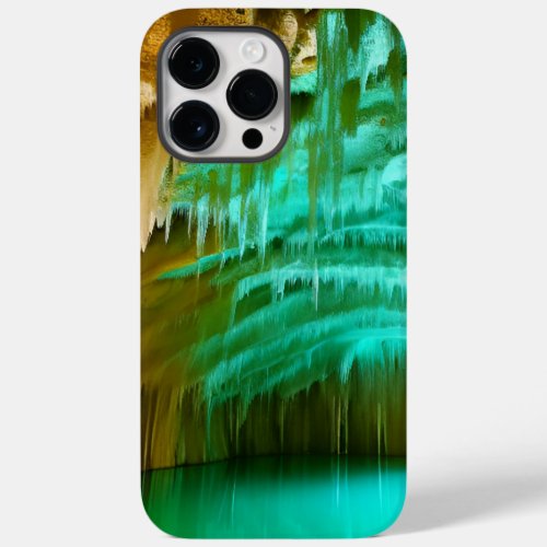 Luminous Green Cavern Grotto 001 Case_Mate iPhone 14 Pro Max Case