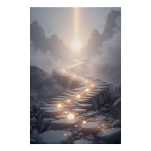 Luminous Healing Path Poster