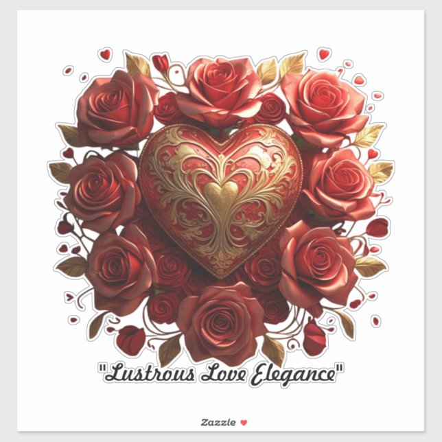 "Luminous Heart Symphony" Sticker (Sheet)