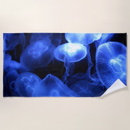Luminous Jellyfish Beach Towel
