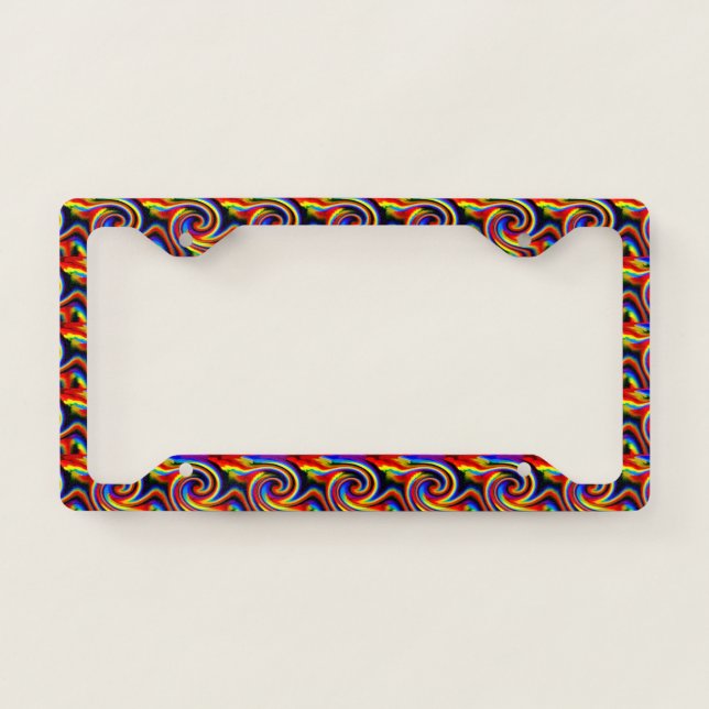 Luminous License Plate Frame (Front)