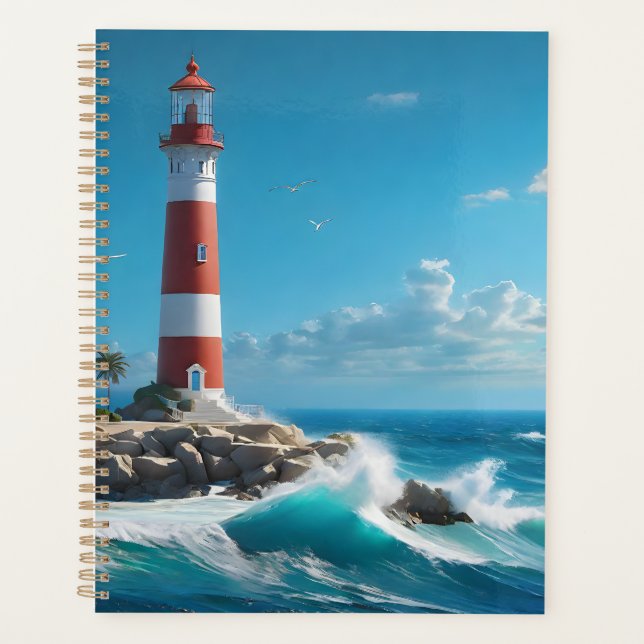 Luminous lighthouses and sunlit sanctuaries are am planner (Front)