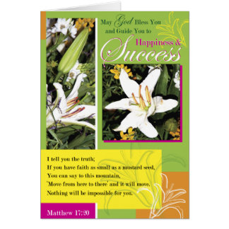 Luminous Lily Success Cards