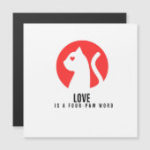 Luminous Love Cat Silhouette (Front/Back)