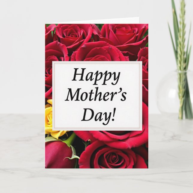 Luminous Message Mothers Day Card (Front)