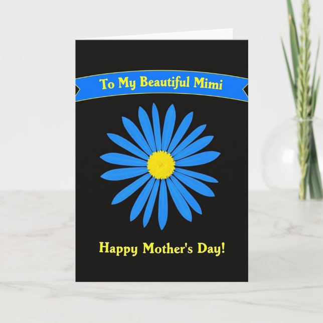 Luminous Mimi Mothers Day Card (Front)