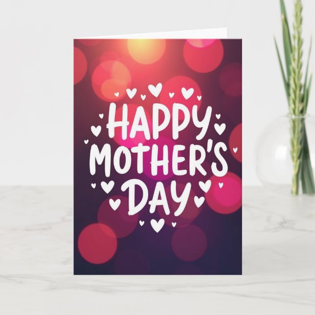 Luminous Mother Day Love Card (Front)