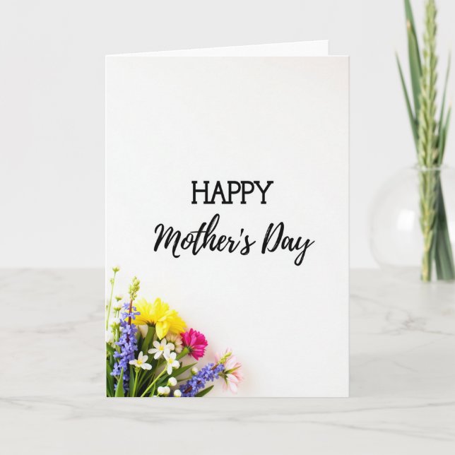 Luminous Mothers Day Art Card (Front)