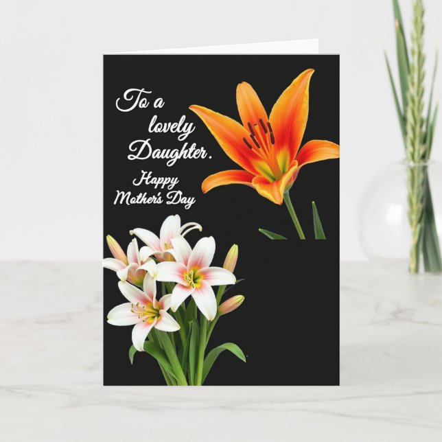 Luminous Mothers Day Beauty Card (Front)