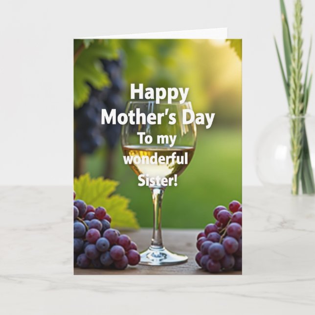 Luminous Mothers Day Bokeh Card (Front)