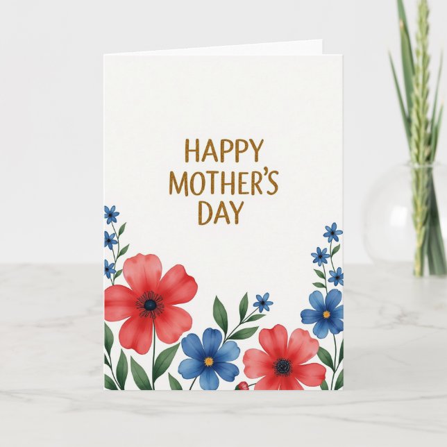 Luminous Mothers Day Card (Front)