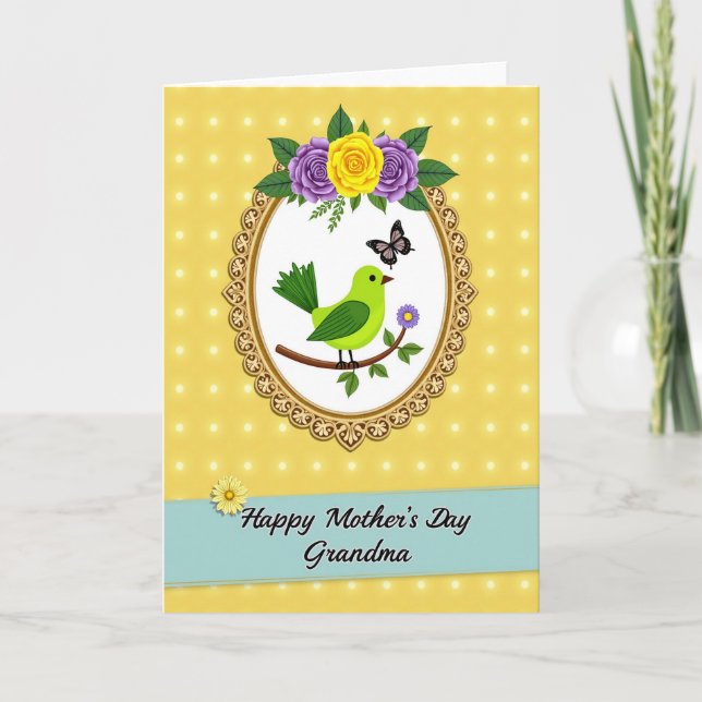Luminous Mothers Day Lights Card (Front)