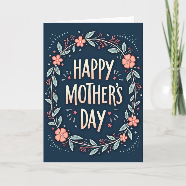 Luminous Mothers Day Love Card (Front)