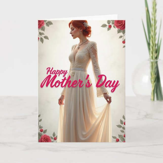 Luminous Mothers Day Scene Card (Front)