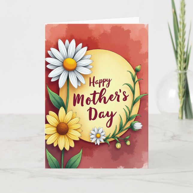 Luminous Mothers Day Vine Card (Front)