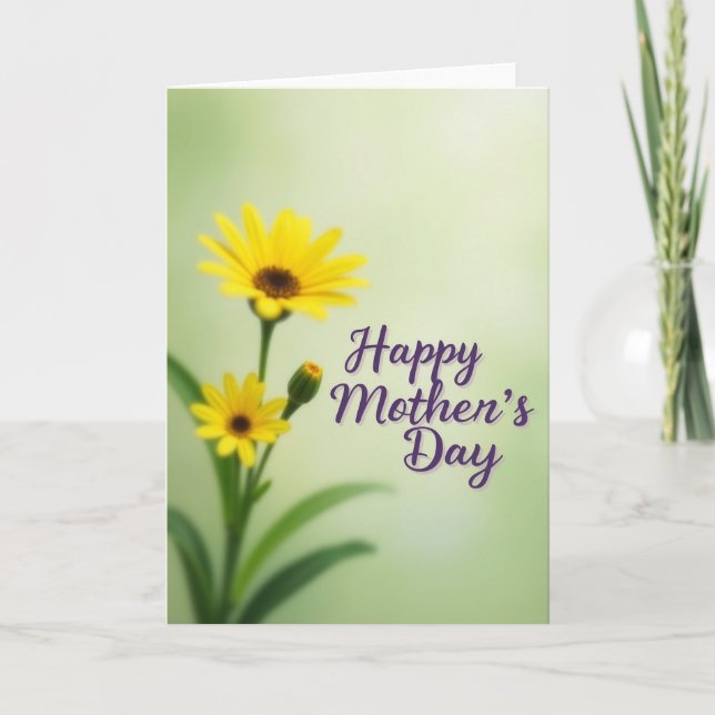 Luminous Mothers Day Wish Card (Front)