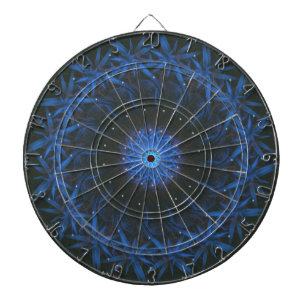Luminous Nexus – A Radiant Abstract Energy Dart Board