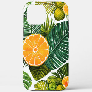 luminous orange garden melody iPhone 12 pro max case