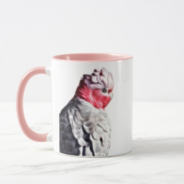 Luminous Parrot Art Mug Coffee Cup Cockatoo (Left)