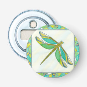 Luminous Pastel Dragonfly by Vanna Lam Bottle Opener