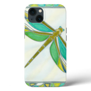 Luminous Pastel Dragonfly by Vanna Lam iPhone 13 Case