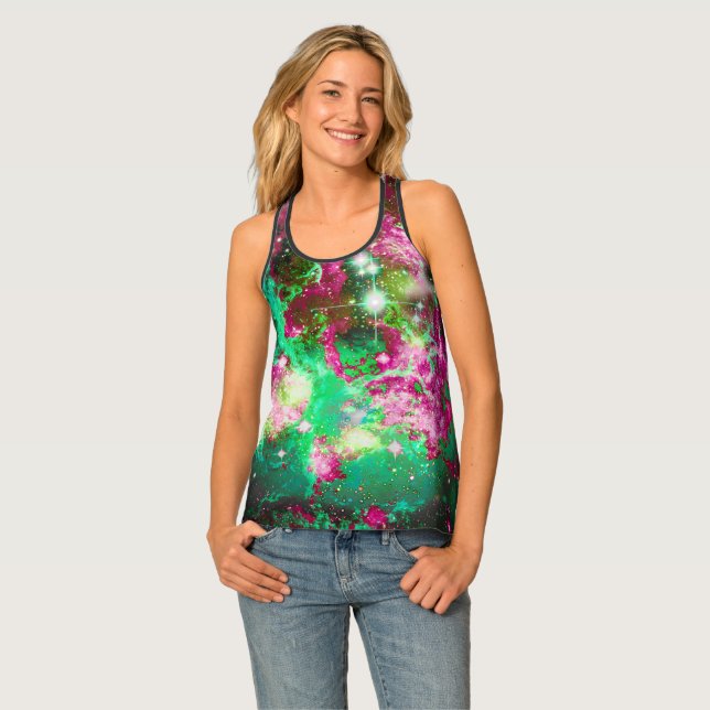 Luminous Racer Back Tank Top (Front Full)