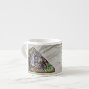 Luminous Rosary  Mysteries #1: Baptism of Jesus Espresso Cup