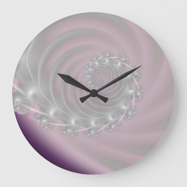 Luminous Sequence Art Wall Clock (Front)