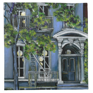 Luminous Shere from Within, New York City Cloth Napkin