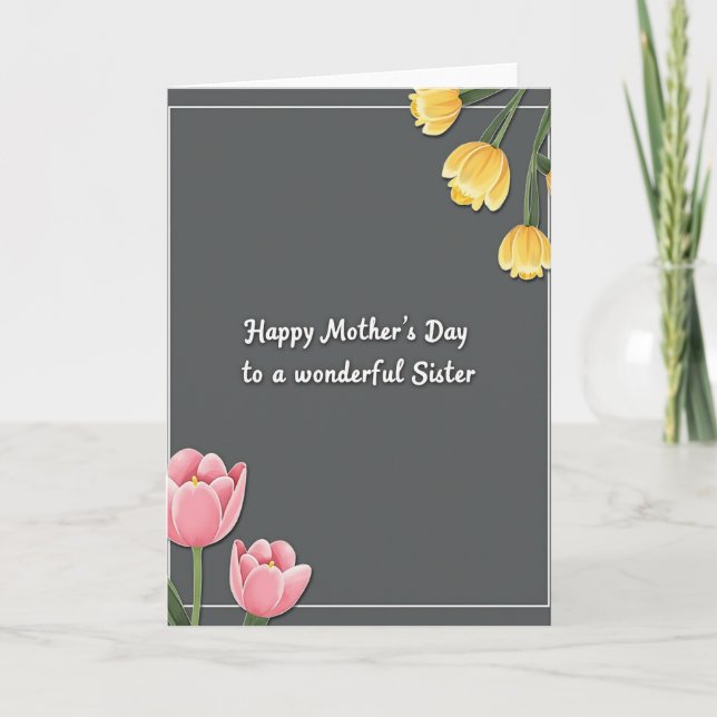 Luminous Sisterly Love Card (Front)