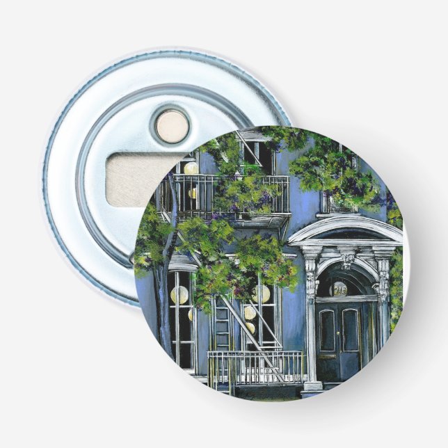 Luminous Sphere from Within, New York City Bottle Opener (Front)