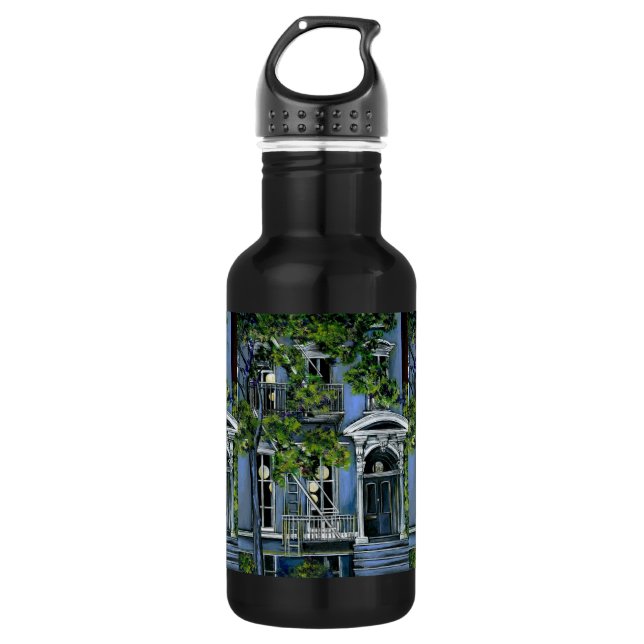 Luminous Sphere from Within, New York City Water Bottle (Front)