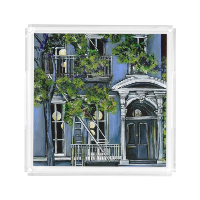 Luminous Spheres from Within Acrylic Tray (Front)