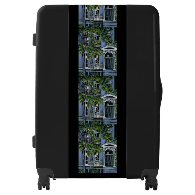 Luminous Spheres from within Luggage (Front)